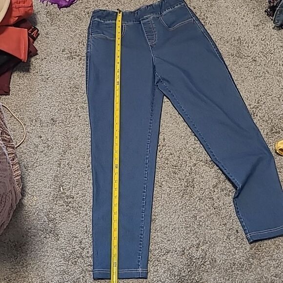 🌴JEANS NWOT  Straight From The Product Sample Line HAND PAINTED - Picture 6 of 12